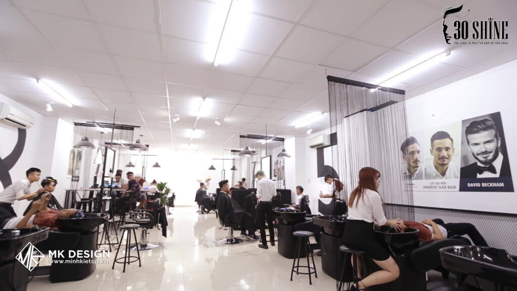 Thiết kế nội thất Hair Salon - Những yếu tố không thế thiếu trong Salon